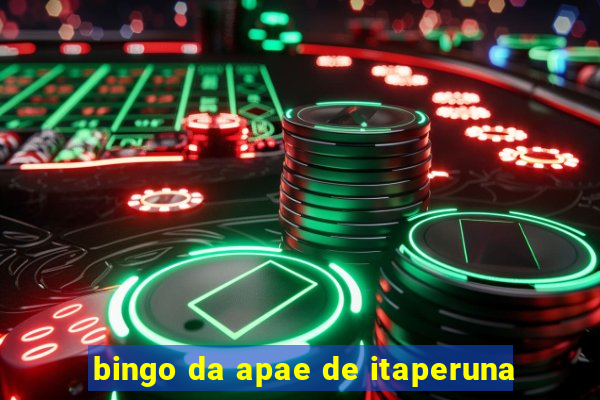 bingo da apae de itaperuna